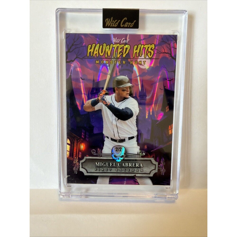 2025 Wild Card Haunted Hits Monster Hunt - Miguel Cabrera #HHH-MC 2/2